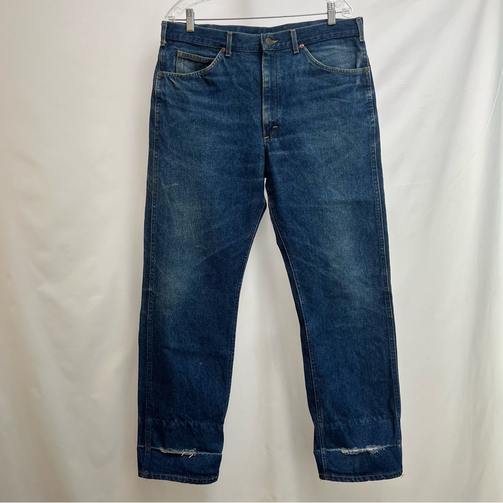 VTG Lee size 36 - 1970s Straight Western -Cowboy jeans - talon zipper union made